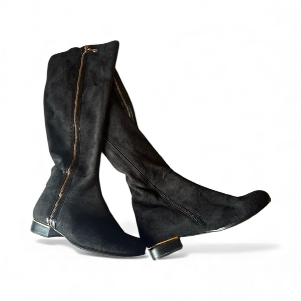 Ashley Stewart NEW no tags Tall Black Boots-9